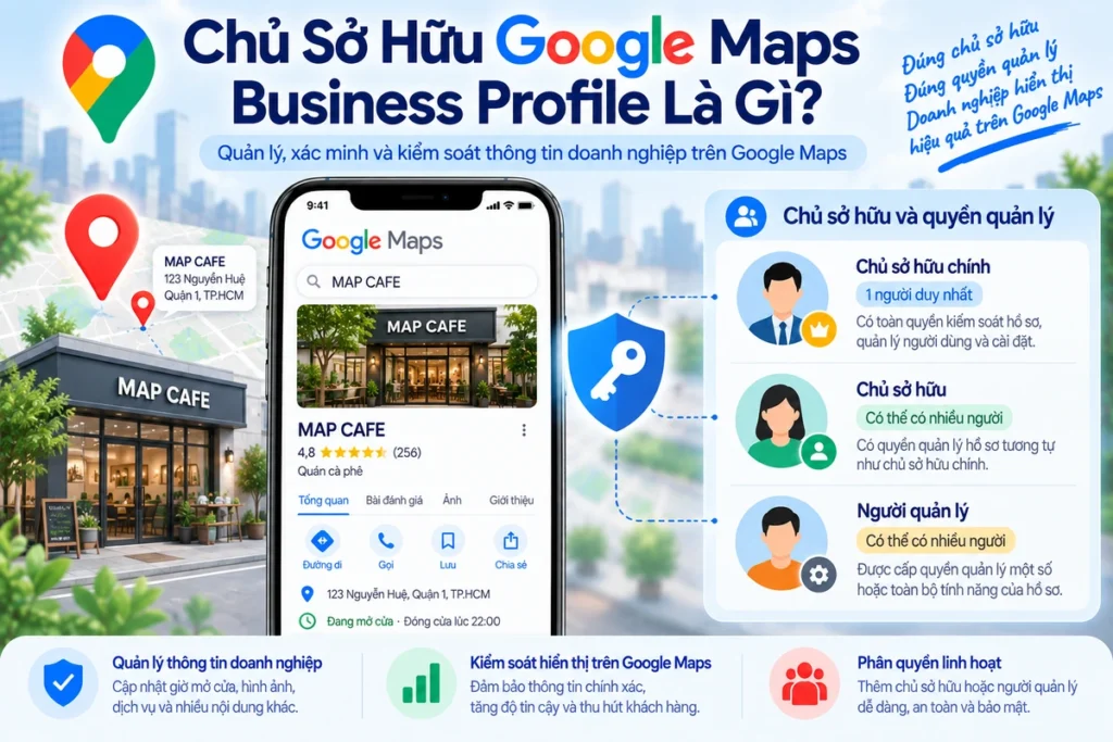 Chủ sở hữu Google Maps Business Profile là gì