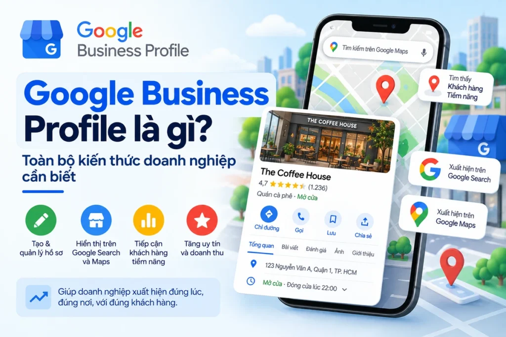 Google Business Profile là gì và vai trò đối với doanh nghiệp
