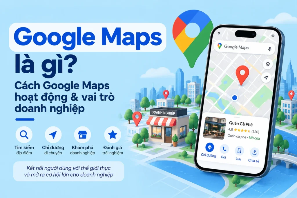 Google Maps là gì? Cách Google Maps hoạt động và vai trò với doanh nghiệp