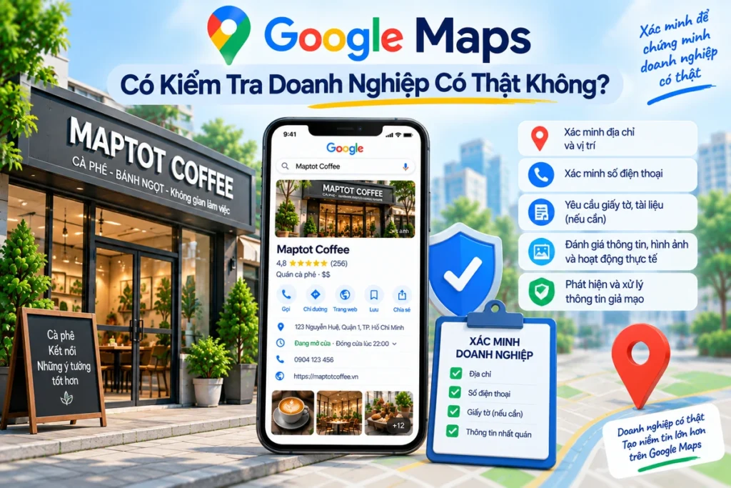 Google Maps Có Kiểm Tra Doanh Nghiệp Có Thật Không?