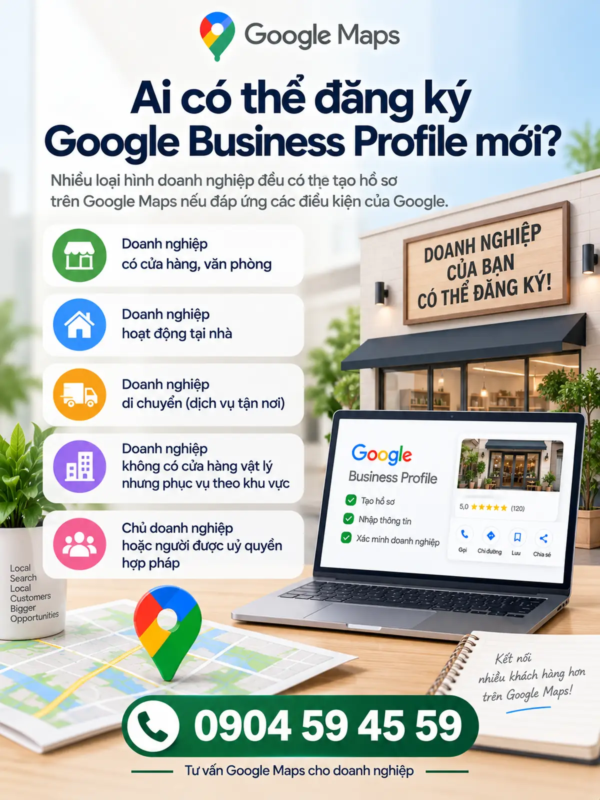 Ai Có Thể Đăng Ký Google Business Profile Mới?