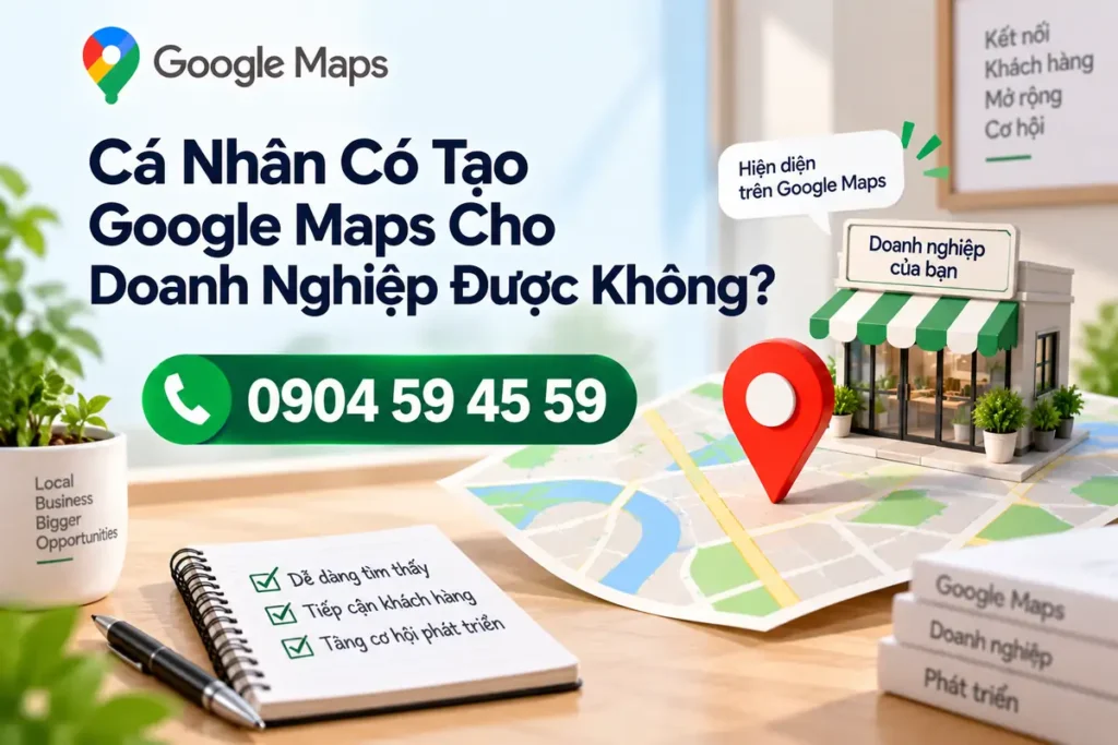 Cá Nhân Có Tạo Google Maps Cho Doanh Nghiệp Được Không?