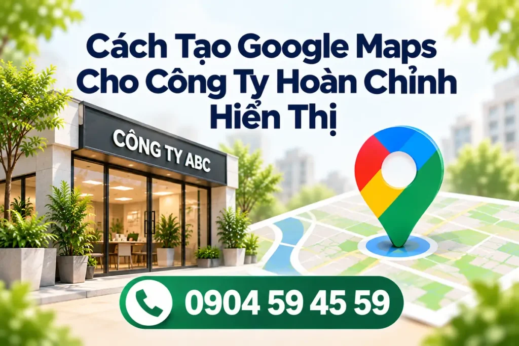 Cách Tạo Google Maps Cho Công Ty Hoàn Chỉnh Hiển Thị