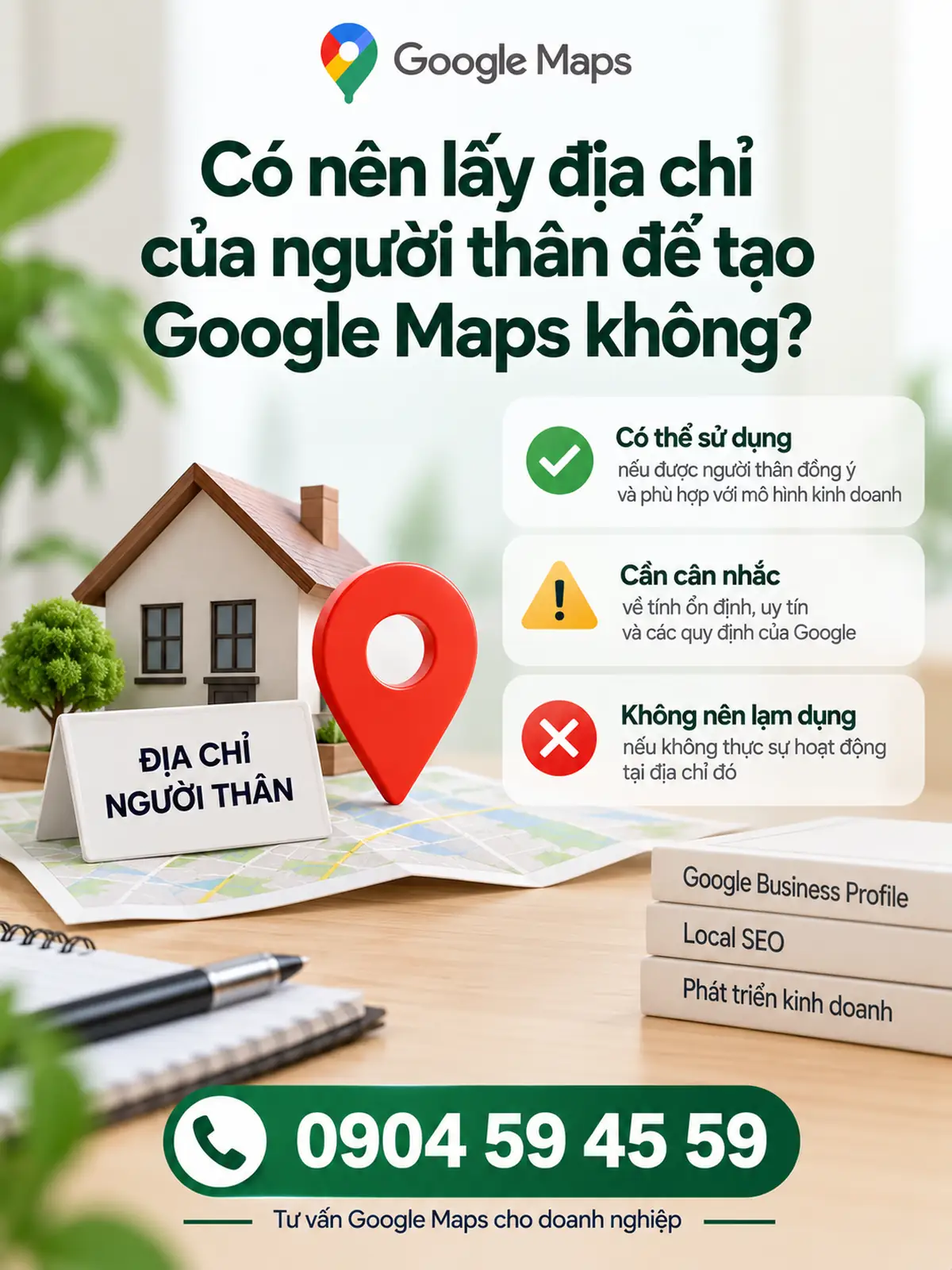 Có Nên Lấy Địa Chỉ Của Người Thân Để Tạo Google Maps Không?