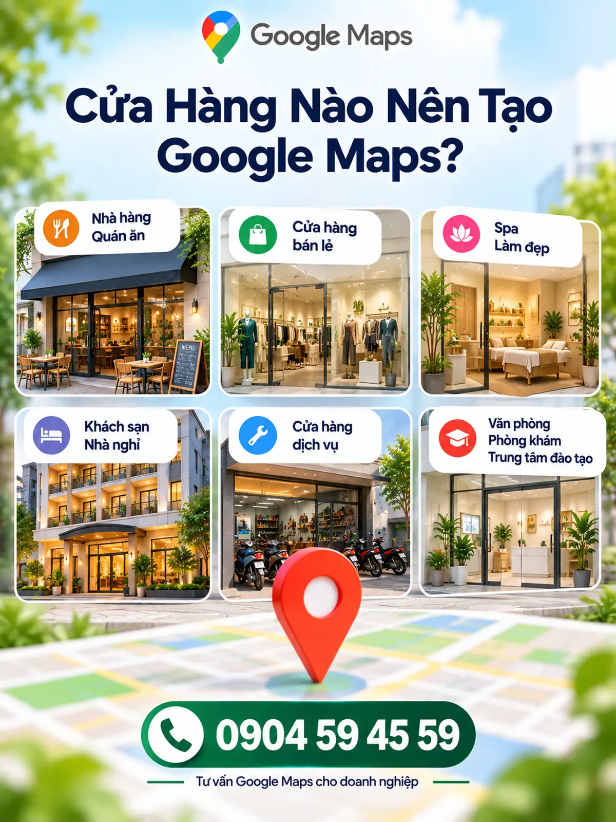 Cửa Hàng Nào Nên Tạo Google Maps?