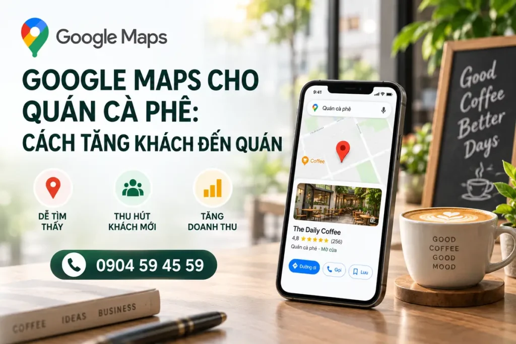 Google Maps Cho Quán Cà Phê: Cách Tăng Khách Đến Quán