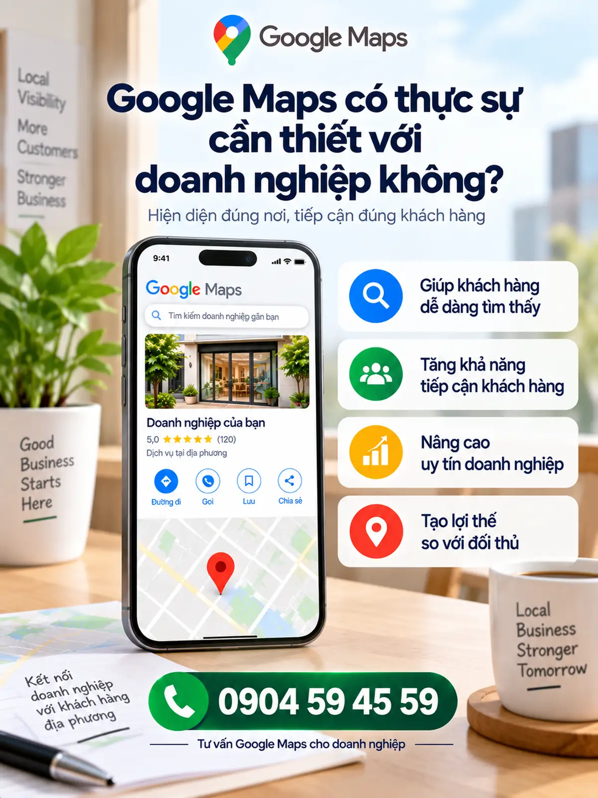 Google Maps Có Thực Sự Cần Thiết Với Doanh Nghiệp Không?