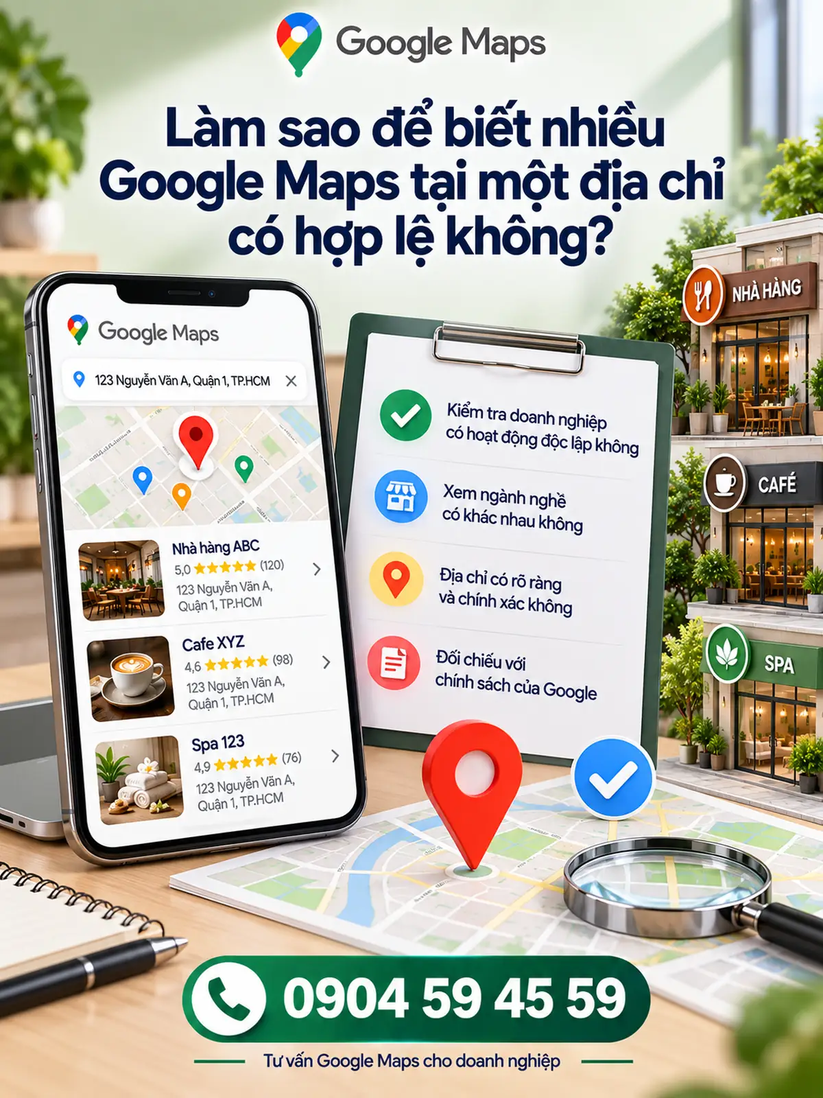 Làm Sao Để Biết Nhiều Google Maps Tại Một Địa Chỉ Có Hợp Lệ Không?