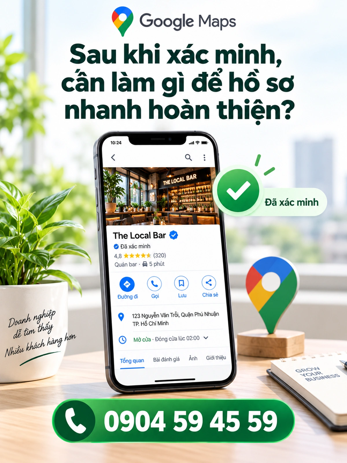 Sau khi xác minh, cần làm gì để hồ sơ nhanh hoàn thiện?