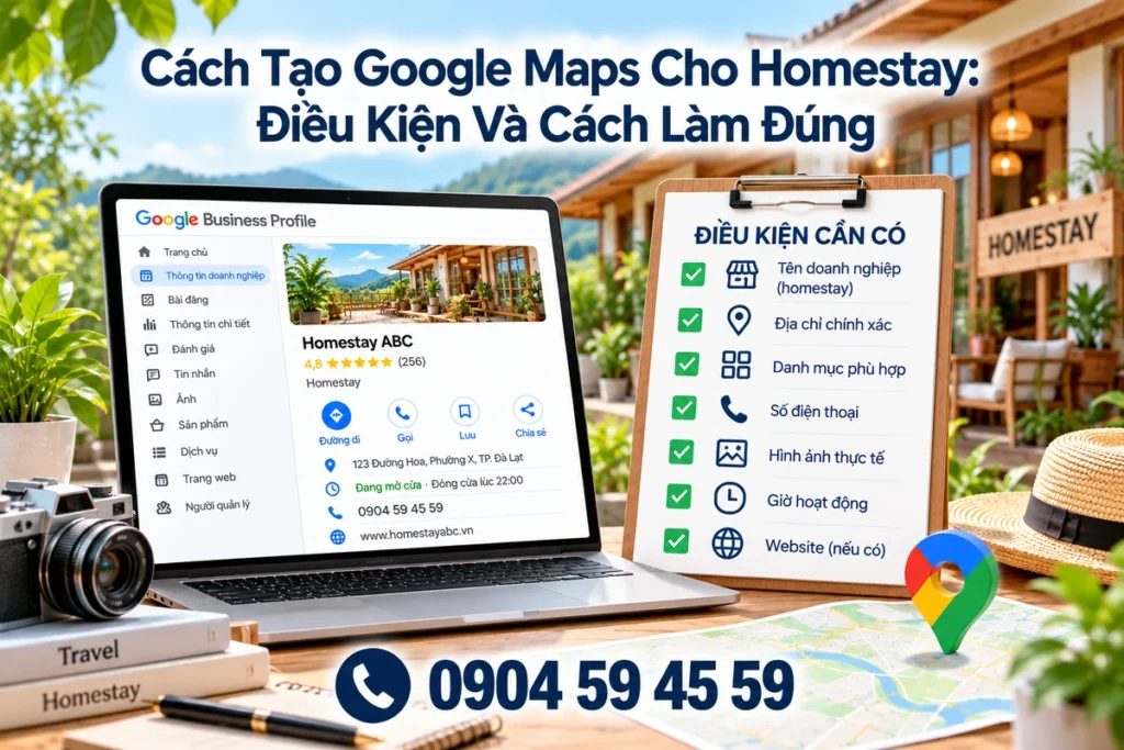 Cách Tạo Google Maps Cho Homestay: Điều Kiện Và Cách Làm Đúng