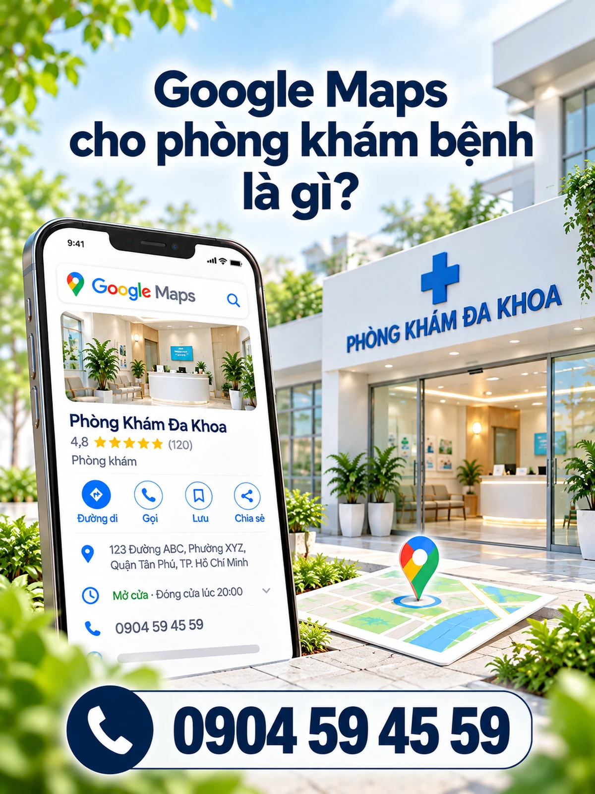 Google Maps cho phòng khám bệnh là gì?