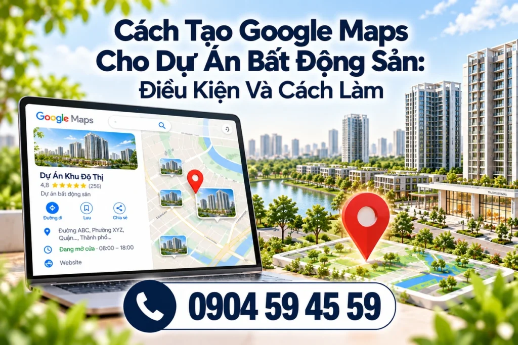 Cách Tạo Google Maps Cho Dự Án Bất Động Sản: Điều Kiện Và Cách Làm