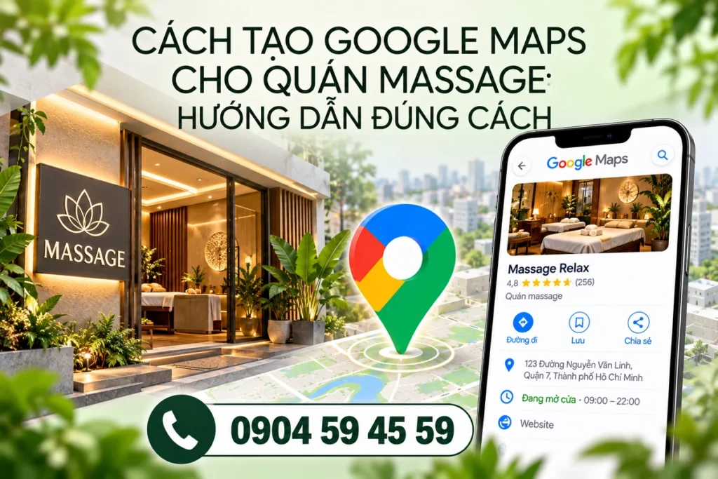 Cách Tạo Google Maps Cho Quán Massage: Hướng Dẫn Đúng Cách