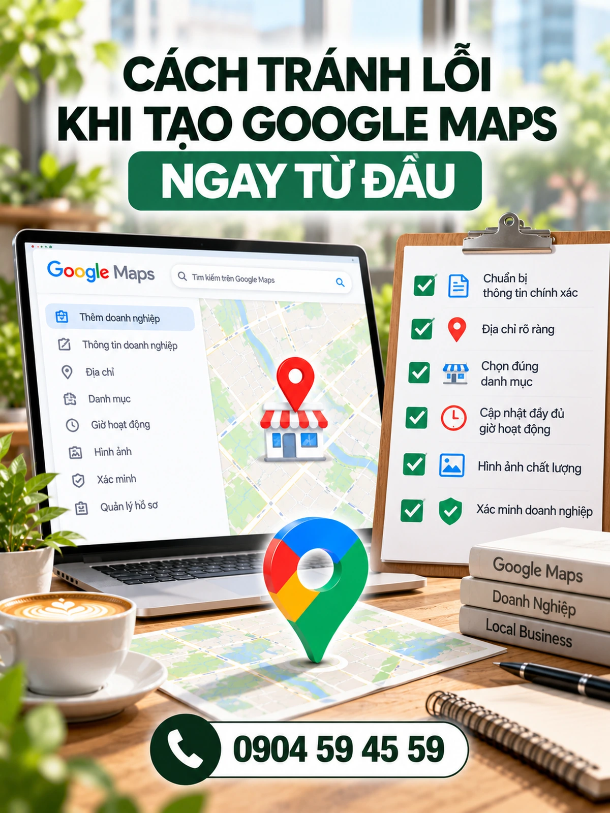 Cách tránh lỗi khi tạo Google Maps ngay từ đầu