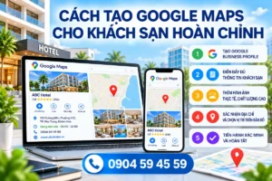Cách Tạo Google Maps Cho Khách Sạn Hoàn Chỉnh