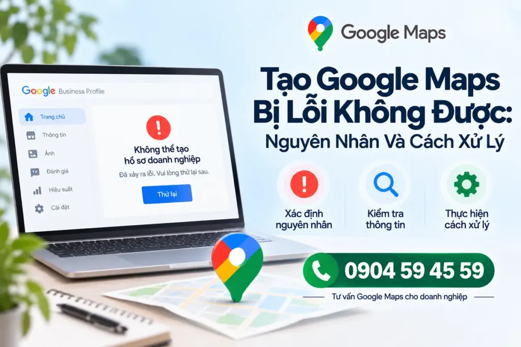 Tạo Google Maps Bị Lỗi Không Được: Nguyên Nhân Và Cách Xử Lý